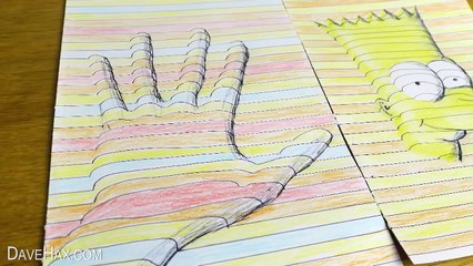 How to Draw in 3D - Optical Illusion