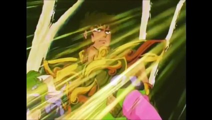 Pegasus indossa l'armatura del Sagittario per la prima volta