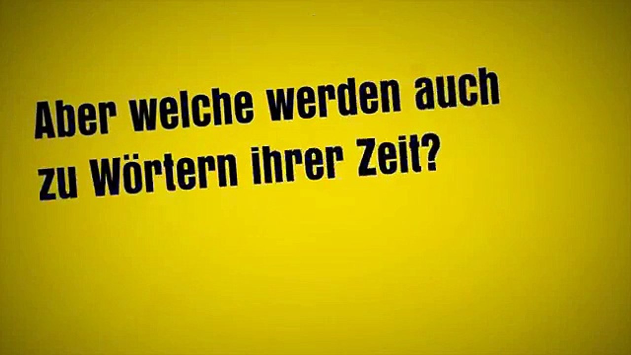 Duden - Die W?rter der Jahrzehnte