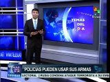 Perú: policías pueden usar sus armas en conflicto de Arequipa