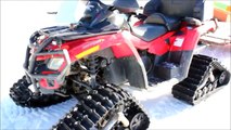 Tracked All terrain vehicles (ATV quad bikes) Camoplast Tatou 4S - winter snow mountain
