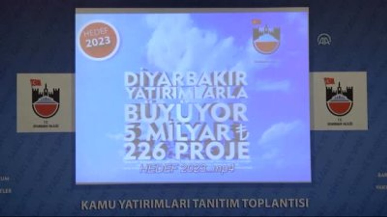 Kamu Yatırımları Tanıtım" Toplantısı - Bakanlar Yılmaz ve Eker