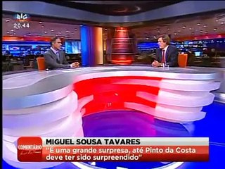 Miguel Sousa Tavares comenta a saída de Villas Boas