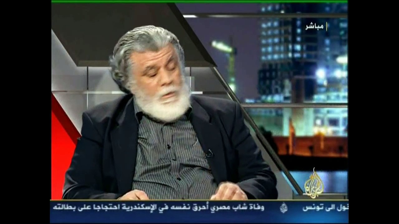 الاتجاة المعاكس و موقف معمر القذافي من الثورة التونسية