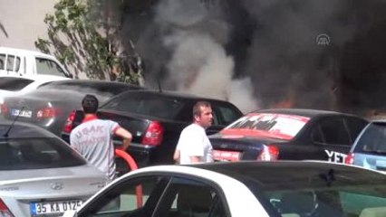 Milletvekili Adayının Otomobilinde Yangın