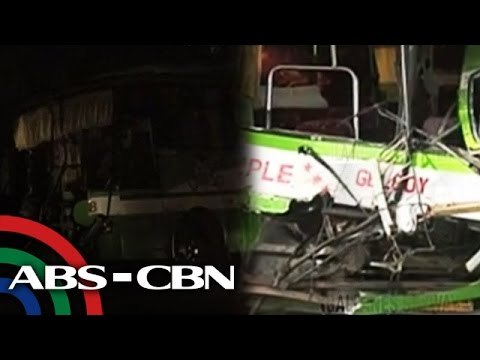 2 patay, 47 sugatan sa salpukan ng bus at trak