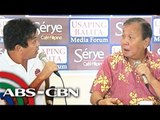 Atienza, Seneres nearly come to blows