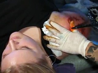 Hand Poke Tattooing 2