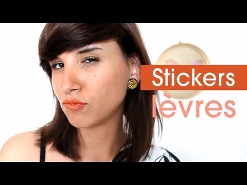 Tuto maquillage : stickers lèvres comme Jessie J