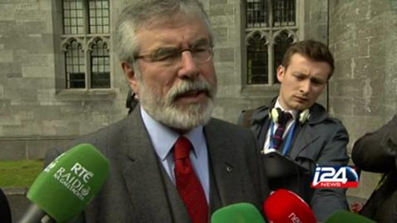 Prince Charles meets N.Ireland's Gerry Adams in historic first