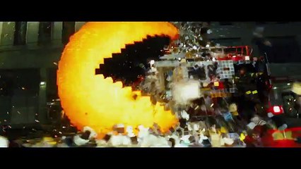 "Pixels": Estrenan segundo tráiler de cinta en la que Pac-Man ataca la tierra