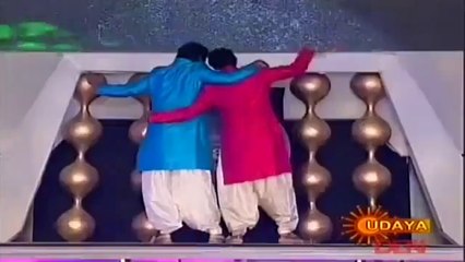 Kiccha Sudeep and Darshan Stage Performance - Kannada