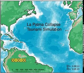 Tsunami Atlantico La Palma