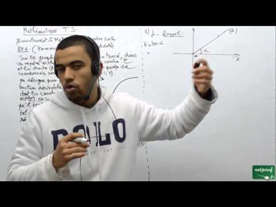 Terminale S, Baccalauréat mathématiques, Métropole 2014 septembre, part 01