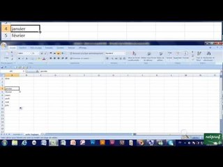 10 - Faire des suites logiques avecexcel