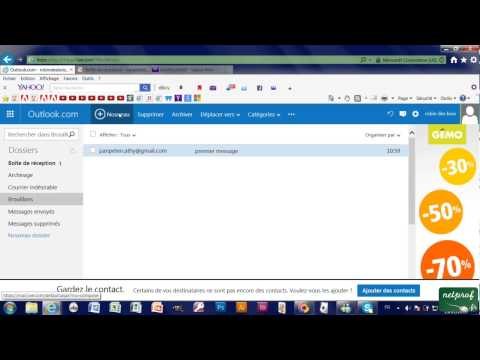 4b - Ecrire, envoyer un mail avec Outlook, les différents champs