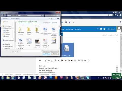 4h - Envoyer message avec pièces jointes avec Outlook msn