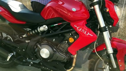 DSK BENELLI TNT 300 Ixil exhaust sound (extra muffler)