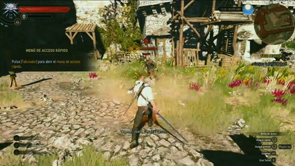 The witcher Wild hunt, parte 2, Tutorial de combate