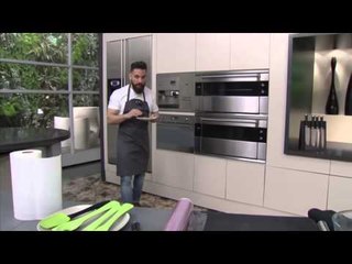 Pinxo de bonítol amb praliné d'all negre