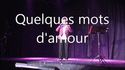 Quelques mots d'amour