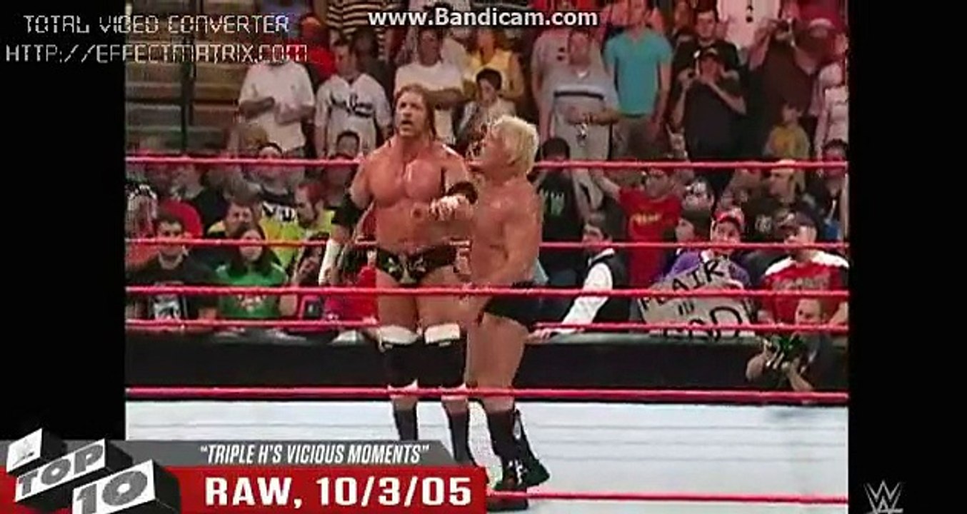 Triple H’s Most Vicious Moments – WWE Top 10