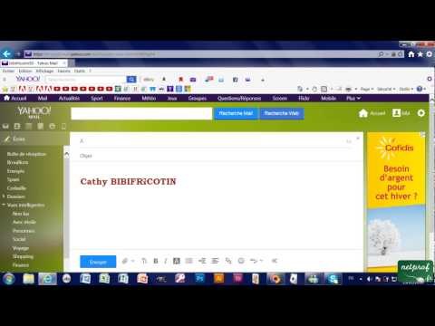 2c - Mettre une signature automatique Mail Yahoo