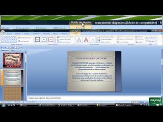 5 - Insérer une zone de texte, outil dessin