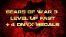 Gears of War 3 level up fast and arcade onyx medal guide