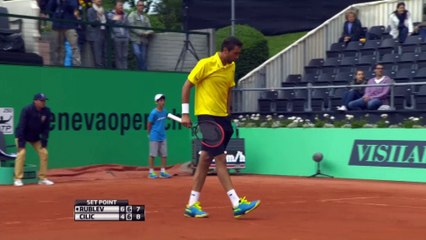 Genève - Cilic se fait des frayeurs