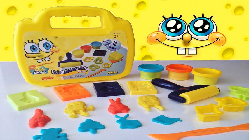 Plastilina bob esponja store play doh