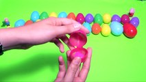 Узнайте алфавит с Свинка Пеппа ♥ Сюрприз яйца буквы из пластилина Play Doh