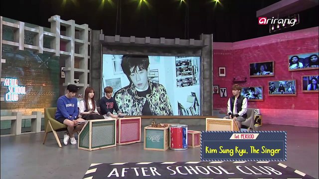 Kim Sung Kyu, The Singer Album Talke