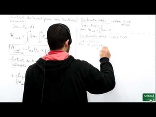 3 Calcul du travail pour une transformation réversible isobare
