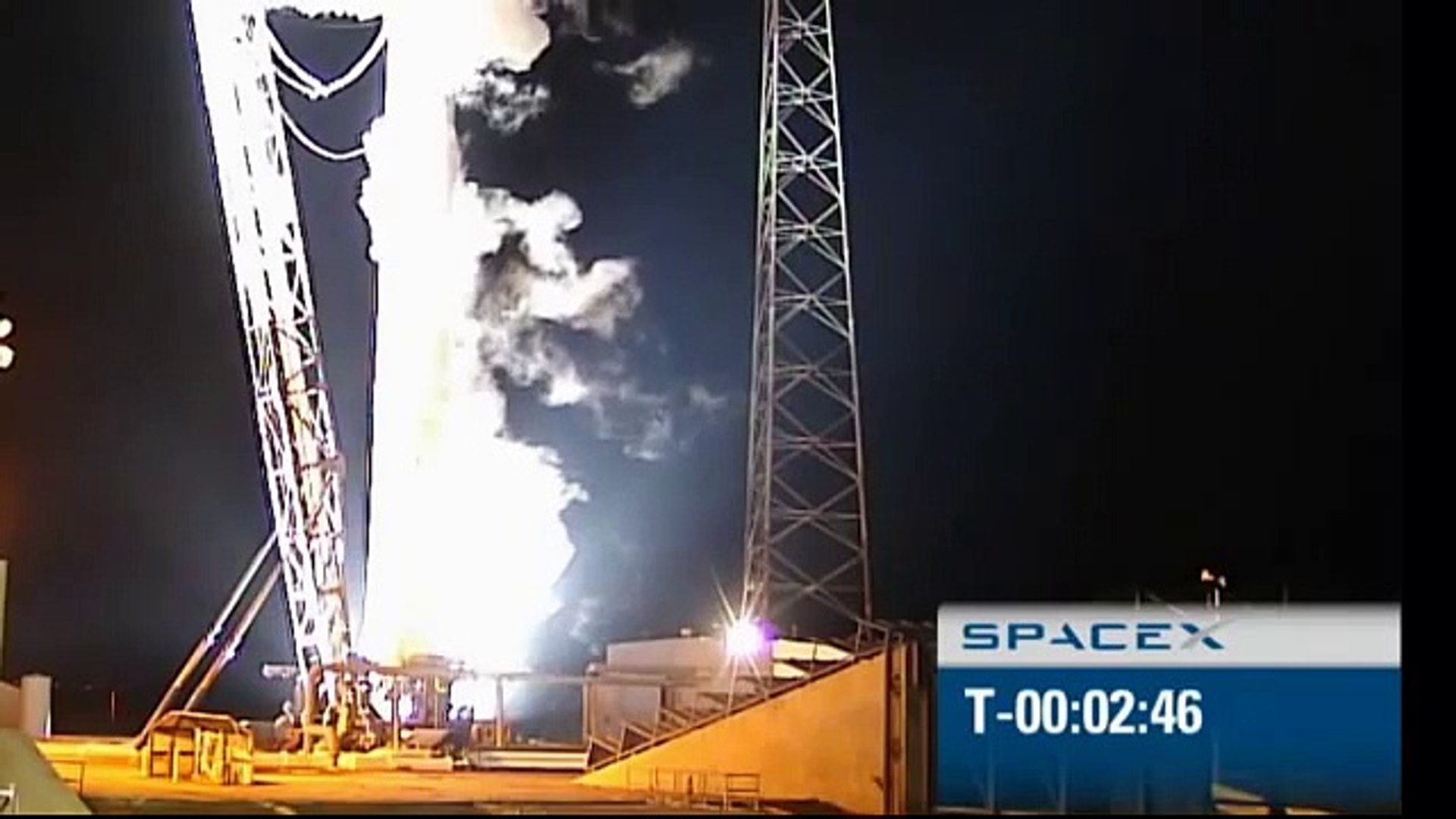 SpaceX launch, May 22, 2012