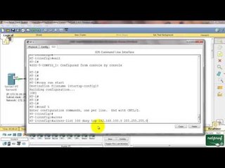 Listes Contrôle d’accès Facile (Cisco CCNA)
