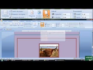 5 - Mise en page, espacements avant et après, arrière plan de page