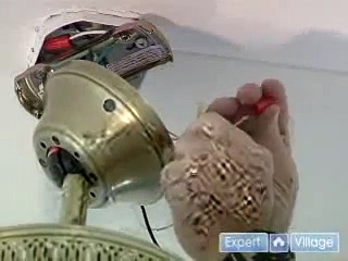 How to Install a Ceiling Fan : Wiring Your Ceiling Fan