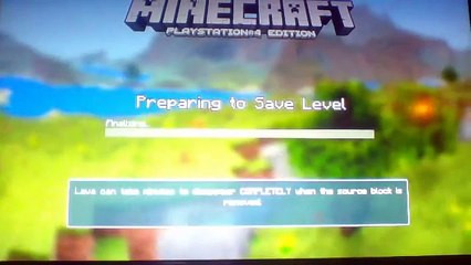 MINECRAFT PS4 GAMEPLAY - (Scary sounds)  (Herobrin