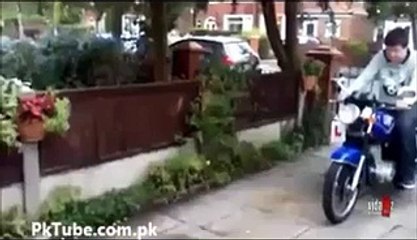 Funny Motorbike Stunts Fail