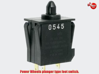 Power Wheels plunger type foot switch.