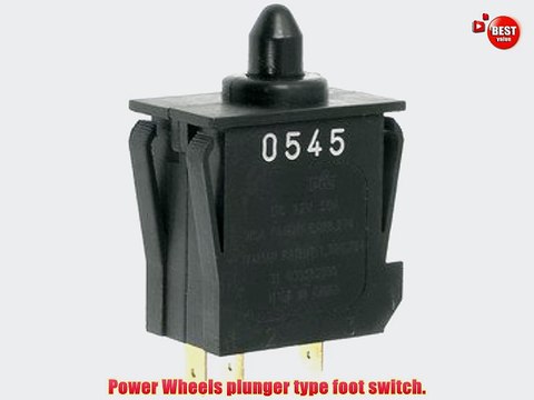 Power Wheels plunger type foot switch.
