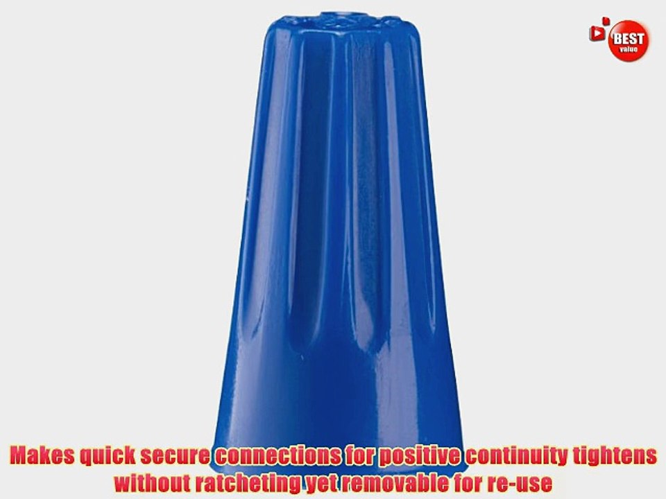 Gardner Bender 10-002 Wire Gard Blue Wire Connectors 100-Pack