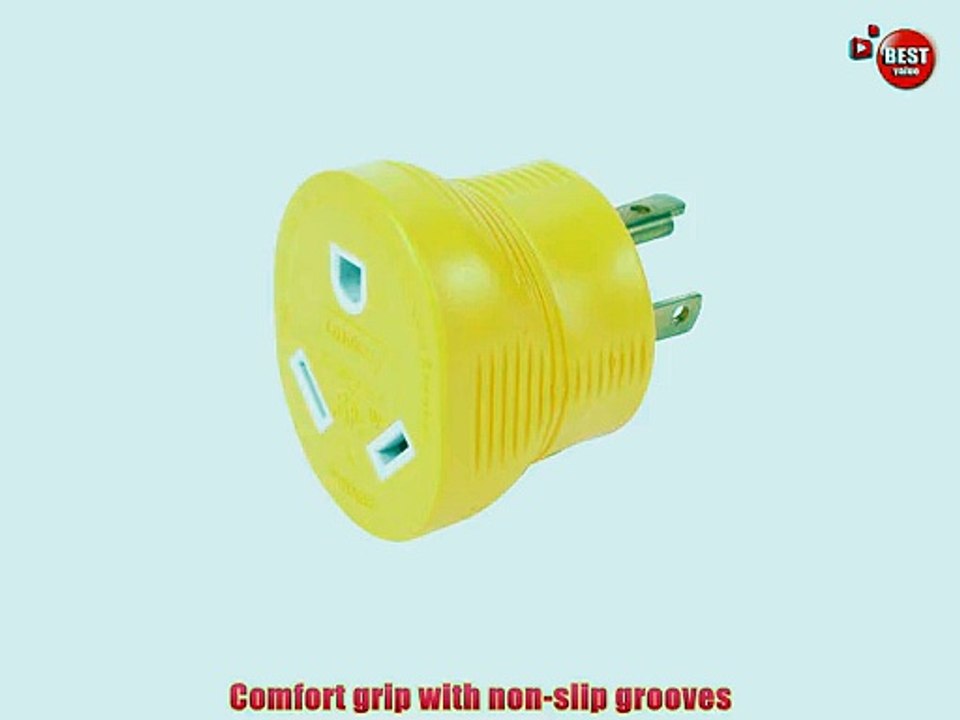 Camco 55333 30 AMP 3-Prong Generator Adapter