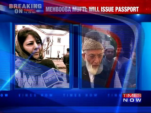 Mehbooba Mufti joins Geelani fight