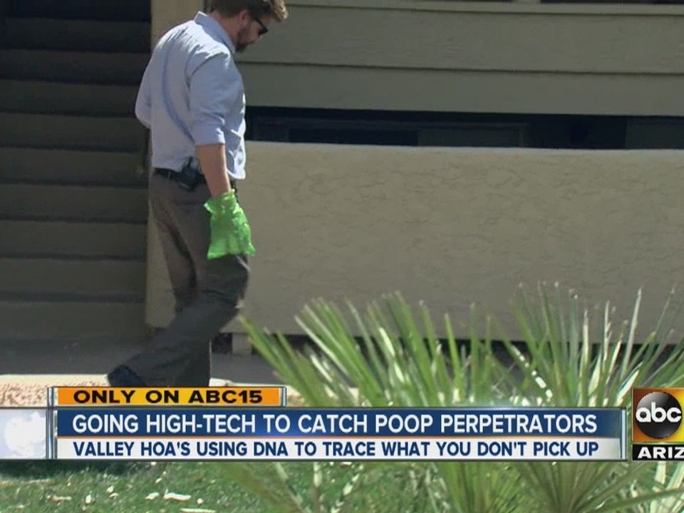 Going high-tech to catch Poop perpetrators