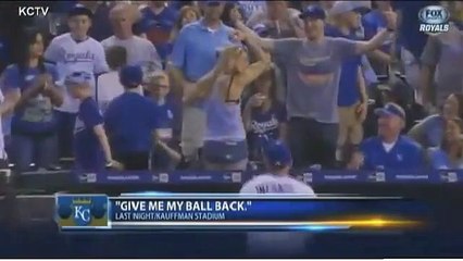 Cette fan de Baseball n'est pas si sympa que ça....