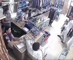 CCTV Footage of Robbery in Shop