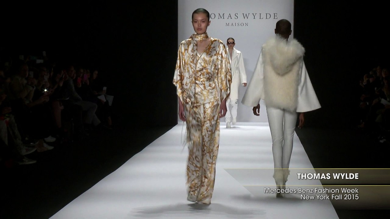 THOMAS WYLDE Mercedes-Benz Fashion Week New York Fall 2015
