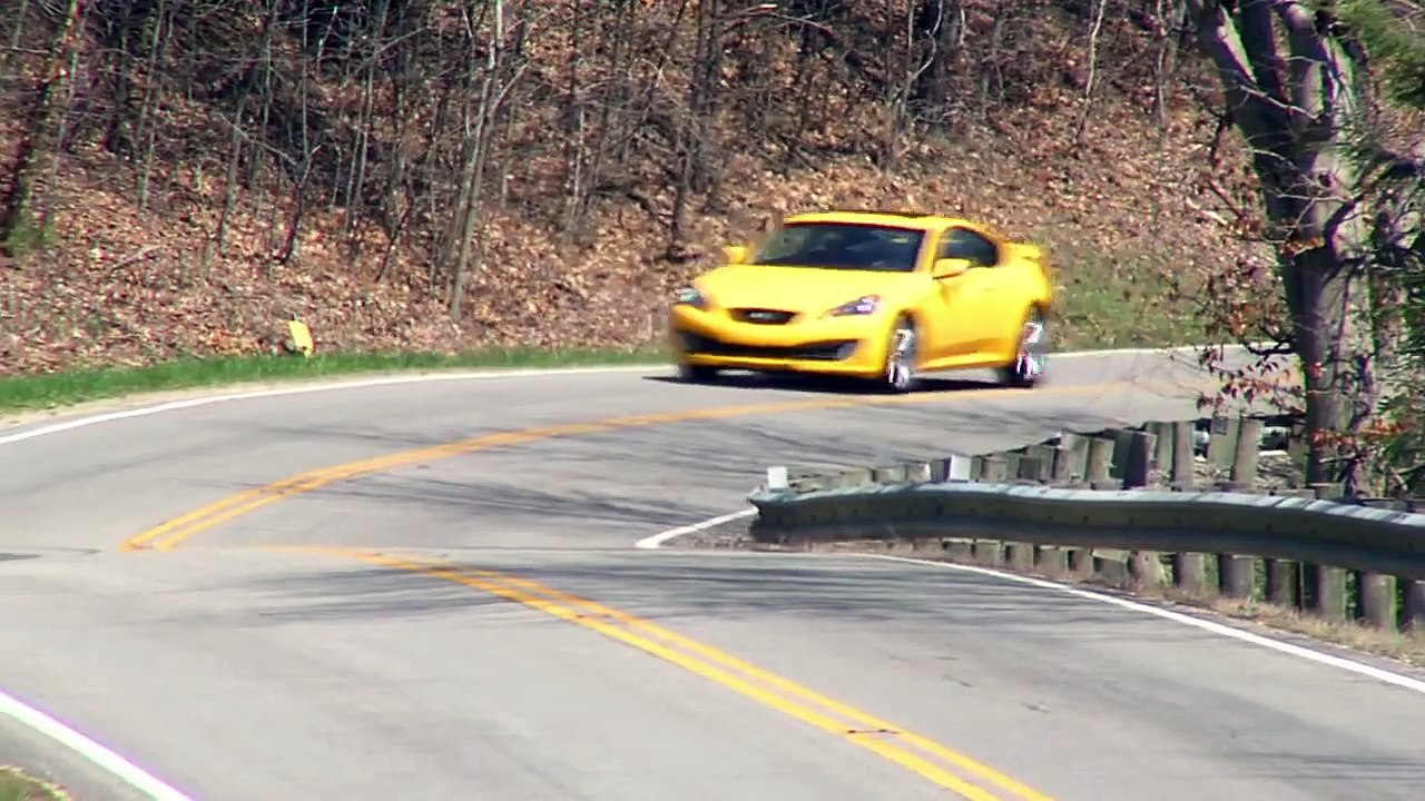 Camaro V-6 vs Genesis 3.8 Track - Part 1